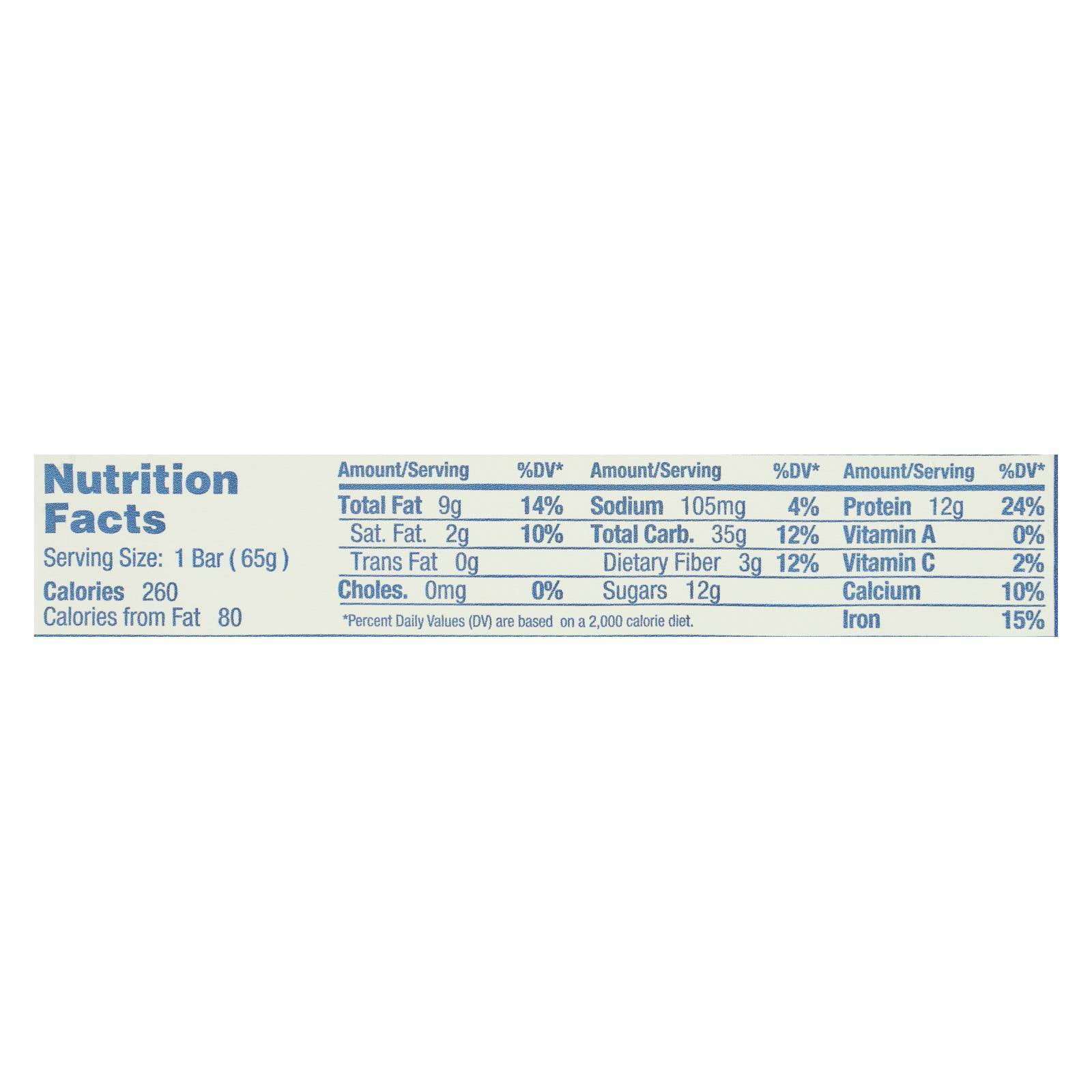 (12 Pack)(Price/Case)Gomacro - Bars Oatmeal Chip, 2.3 oz.