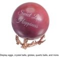 thumbnail image 5 of MECCANIXITY Crystal Ball Tree Display Stand,2.36 Inch Diameter ,Metal Ball Holder,Rose Gold, 5 of 5