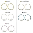 thumbnail image 4 of Amdohai 1Pair Curtain Magnetic Tiebacks Magnet Pearls Ball Strap Holdbacks, 4 of 6