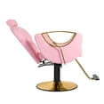 thumbnail image 2 of SILLON BARBERIA SALON DE  BELLEZA HIDRAULICA  RECLINABLE FERRARA ROSA, 2 of 5