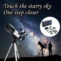 150X Telescope for Kids 8-12 Adults Beginners, Profession Refractor Astronomical Telescope 400mm Focal Length High Magnification Telescope For Beginners Gift Easy to Use Clearance