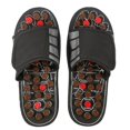 thumbnail image 1 of Magnet Therapy Health Care Foot Massage Slippers (40-41 Rotating Eight Diagrams Black), 1 of 4