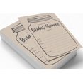 thumbnail image 4 of Inkdotpot 30Rustic Kraft Mason JarFill-In Style Bridal Shower Invitations Wedding Blank Invites, 4 of 9