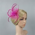 thumbnail image 4 of TRUBKH Fascinator Hats for Women Women's Fascinators Tea Hats for Women 2025 Fascinators Hats for Women Tea Party Hats for Women Tea Hats for Women Feather Headpiece Hot Pink One Size, 4 of 7