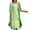 Green, variant on Womens Linen Maxi Dress Floral Print Flowy Irregular Hem Sleeveless Dress with Long Jacket 2 Piece Set Wedding Guest