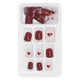 thumbnail image 1 of 24pcs False Nails Full Cover Press On Fake Nails Tips Coffin Fake Nails for WomenP132, 1 of 5