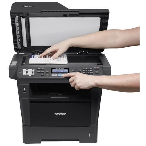 Brother MFC-8710DW Wireless Monochrome All-in-One Laser Printer – Print, Copy, Scan, Fax,