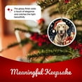 thumbnail image 4 of Golden Lab Dog Ornament - Pet Ornament for Christmas Tree - 3" Round Ceramic - Printed in USA - Puppy New Dog - Dog Mom - Dog Dad - Pet Owner - Xmas Decoration DOG0135, 4 of 5