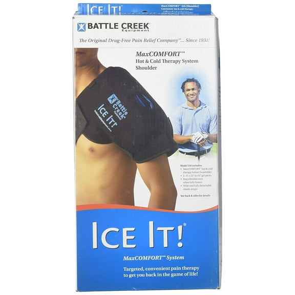 MaxComfort Pain Relief Hot & Cold Theraphy Flexible Ice Pack Shoulder Wrap