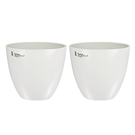 300ml Porcelain Crucible Cup for Foundry Melting Casting Refining 2 Pack