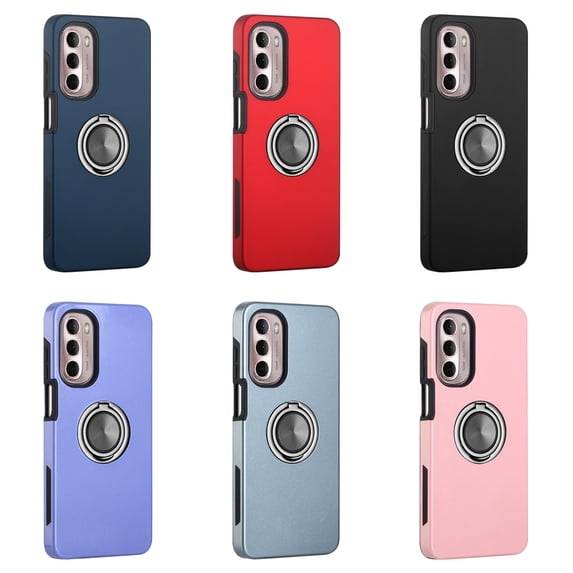 Motorola Moto G Stylus 2022 Phone Case, Durable Kickstand Magnet Ring Shock Resistant for Motorola Moto G Stylus 2022 Phone Case Black