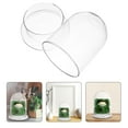 thumbnail image 4 of Masteelf Terrarium Display Glass Air Planter Terrarium Container Glass Display Cloche Dome Tabletop Planter Display Box, 4 of 11