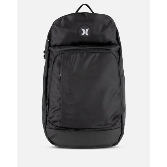 Hurley Mens Classic Backpack, Black/Icon, One Size