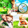thumbnail image 4 of Qianli 5pcs Magnifying Glasses Portable Reading Magnifier for Elderly and ren - Real Glass Magnifying Glass for Reading Book Newspapers, Insect, 4 of 5