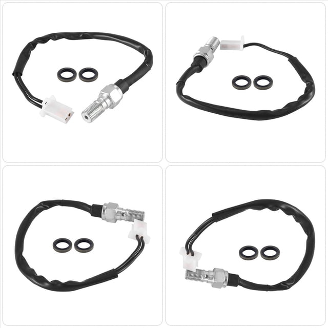 Interruptor de PresióN Luz Freno HidráUlico Motocicleta Perno Banjo M10 Paso para Atvs 1MM