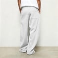 thumbnail image 5 of Qiyinn Man Fashion Casual Comfy Solid Color Loose Summer Drawstring Pockets Pants, 5 of 5