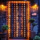 thumbnail image 1 of Tira de luces LED del 4 de julio | 8 luces LED extendidas con cable de cuero rojo, blanco y azul con control remoto USB | Decoración patriótica de 118 pulgadas para interiores y exteriores, Día de la, 1 of 5