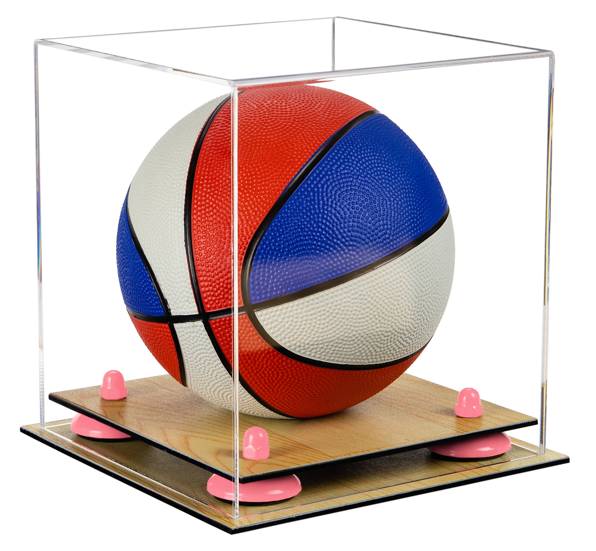 Clear Acrylic Mini Miniature (not Full Size) Basketball Display Case