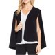 thumbnail image 2 of Vince Camuto - Chaqueta estilo capa para mujer, color negro, 10 Vince Camuto Sin botón, 2 of 2