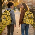 thumbnail image 3 of Aplkyhs Yellow Excavator 17 Inch Backpack for Age 6-18 School Bag Water Resistant Lightweight Bookbag for School Sports Outdoor, 3 of 7