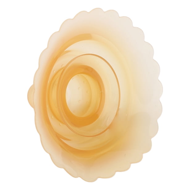 Protector De Pezón De Lactancia, Protector De Pezón De Lactancia, Silicona Con Borde De Pétalo Circular, Ajuste Perfecto Para Uso Diario