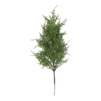 Koiauber Artificial Norfolk Pine Branch Faux Greenery Plants Stem Fake Pine Needle Pick Xmas Holiday Wedding Party Decoration