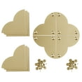 thumbnail image 5 of Dritz Smooth Quatrefoil Corners, Large, 3 Pack, Brass, 5 of 8