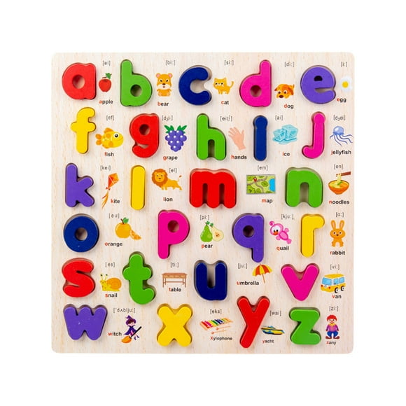 EQWLJWE Toys Games Kids,Christmas Decorations,Baby Toys Clearance,Novelty Gag Toys for Girls Boys,Christmas Gifts for Kids,Alphabet Cards Games with Wooden Number Letters– Homeschool Educational