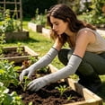 thumbnail image 4 of Cut Resistant Arm Sleeves, Thorn Proof Protective Arm Guards, Anti Scratch Bite Resistant Sleeve Covers, Durable Gardening Protection Gear for Pruning, Cutting Work and Pet Grooming Tasks, 4 of 8