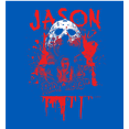 thumbnail image 2 of Friday The 13th Blood Splatter Jason Mask Long Sleeve Adult Hooded Sweatshirt-XL, 2 of 3