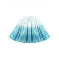 thumbnail image 1 of Girls Skirt Blue Gradient Elastic Sequin Tutu Ballet 2-3 Years, 1 of 5