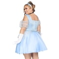 thumbnail image 2 of Womens Plus Glass Slipper Sweetie Costume, 2 of 5