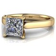 thumbnail image 1 of Bagues de Mariée Diamond en Forme de Princesse 2.00 Ct Or Jaune 14K Solide, 1 of 4