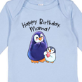 thumbnail image 4 of Inktastic Happy Birthday, Mama Cute Penguins Boys or Girls Long Sleeve Baby Bodysuit, 4 of 5
