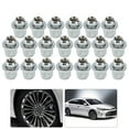 thumbnail image 3 of Keenso Qii Lu Silver Steel Car Wheel Rims Tires Nuts Fit For Camry 2001-2016, 3 of 8