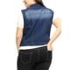 thumbnail image 5 of Chaleco Denim Bolsillos de pecho único Pecho Chaleco Denim TalGrande PaMujer Azul 1X, 5 of 6