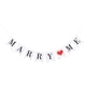 thumbnail image 1 of Labymos Cásate conmigo banderines de boda cartel, 1 of 7