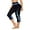 Pink, variant on Sociala Women Swim Pants High Waist UV Rash Guard Sports Capris Swimsuit Swimming Leggings