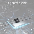 thumbnail image 4 of 100PCS Rectificador Diodo 1N4007 IN4007 DO-41 1A 1000V, 4 of 5