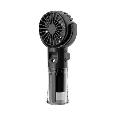 

Clearance! Portable Fan Handheld Fan Misting Fan Multi-Purpose for Portable Mini Fan On Neck 4-Speed Adjustables Suitable for Women Home Office Travel Black