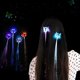 thumbnail image 4 of Luz para el cabello, adornos navideños, diadema LED, luces para el cabello para fiesta, Clip trenzado brillante para Halloween, luces Flash de cumpleaños de neón, brillo Rave, 4 of 5