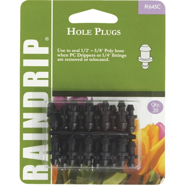 Rain Drip R645CT Hole Plugs 20Count