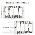 thumbnail image 3 of Love Home Switch Cover Decorative Wall Plate / 4-Gang 4-Decor / Standard Size 4.5x8 in, 3 of 5