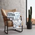 thumbnail image 6 of Wrangler Dakota Grey 50" X 60" Throw Blanket, 6 of 9