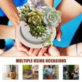 thumbnail image 2 of 20 Pcs Flower Pot Tray Plant House Plants Water Drainage Indoor Planter Dish Flowerpot Pots, 2 of 6