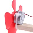 thumbnail image 3 of Science Toy Mini Solar Fan DIY Model Kit Wooden Students Physics Educational Toy, 3 of 6