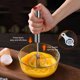 thumbnail image 3 of Batidor de huevos semiautomático de acero inoxidable, batidor manual, batidor de leche, batidor para batir rápidamente., 3 of 7