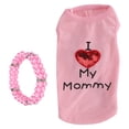 thumbnail image 2 of Dog Vest Pet Clothes Cotton Soft Sweatproof Stylish with Necklace for Taking Pictures, 2 of 8