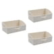 thumbnail image 4 of 3x contenedores de almacenamiento de ropa plegables, organizadores de armario, con asas, cesto grande para la colada, almacenamiento de juguetes, para Beige, 4 of 8
