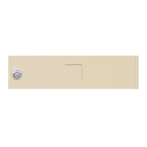 Replacement Door and Lock - Standard MB1 Size - for 4C Pedestal Mailbox - with (3) Keys - Sandstone